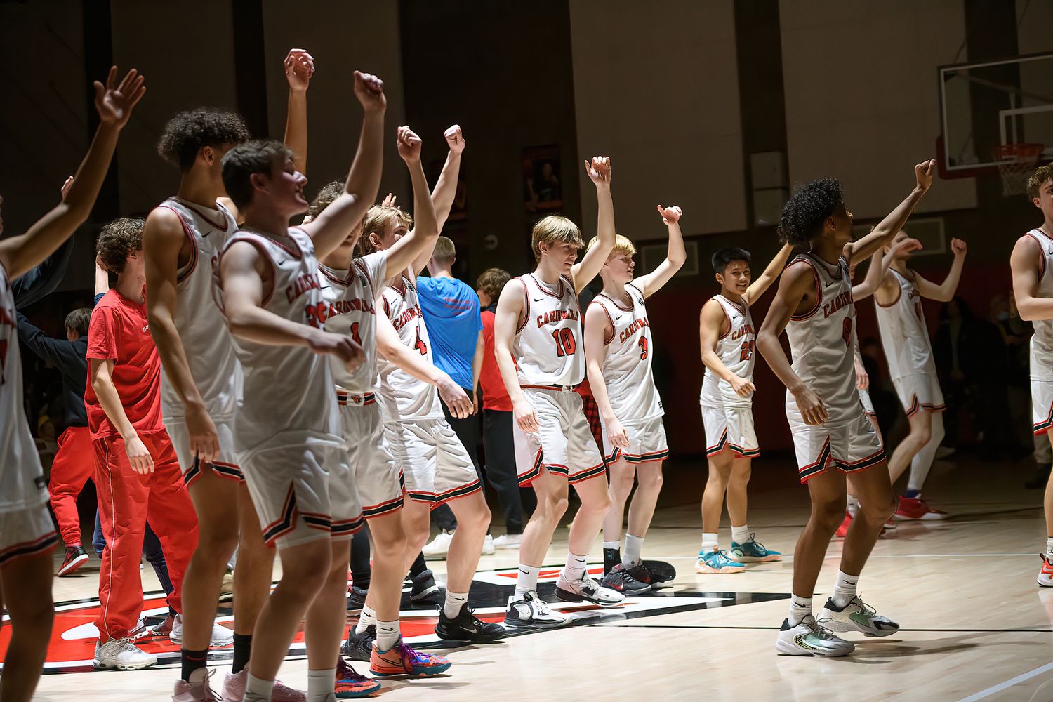 1 Lincoln vs Cleveland boys basketball 6A Oregon second round March 4 2023 Ken Waz 83